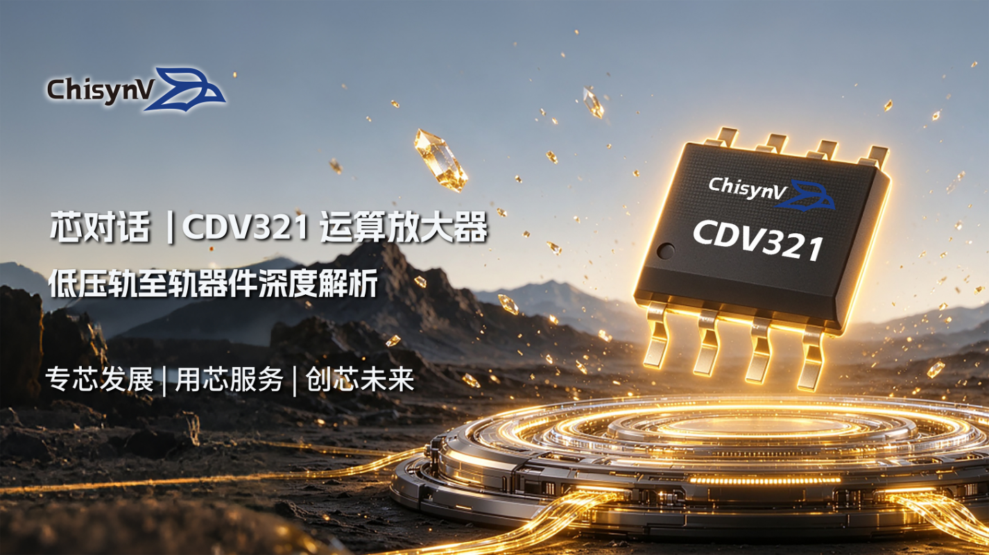 避开运放选型误区｜CDV321 低压轨至轨器件深度解析